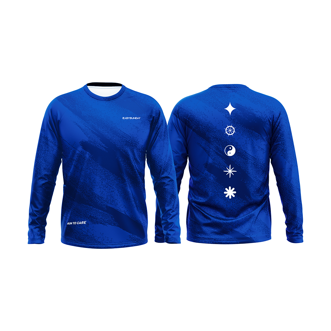 NOXBLUE LONG SLEEVE UNISEX (PRE ORDER) - Easy Sunday Running