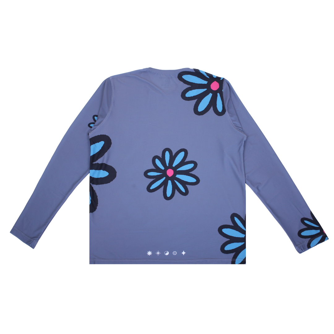 GRIS LONG SLEVEE UNISEX - Easy Sunday Running