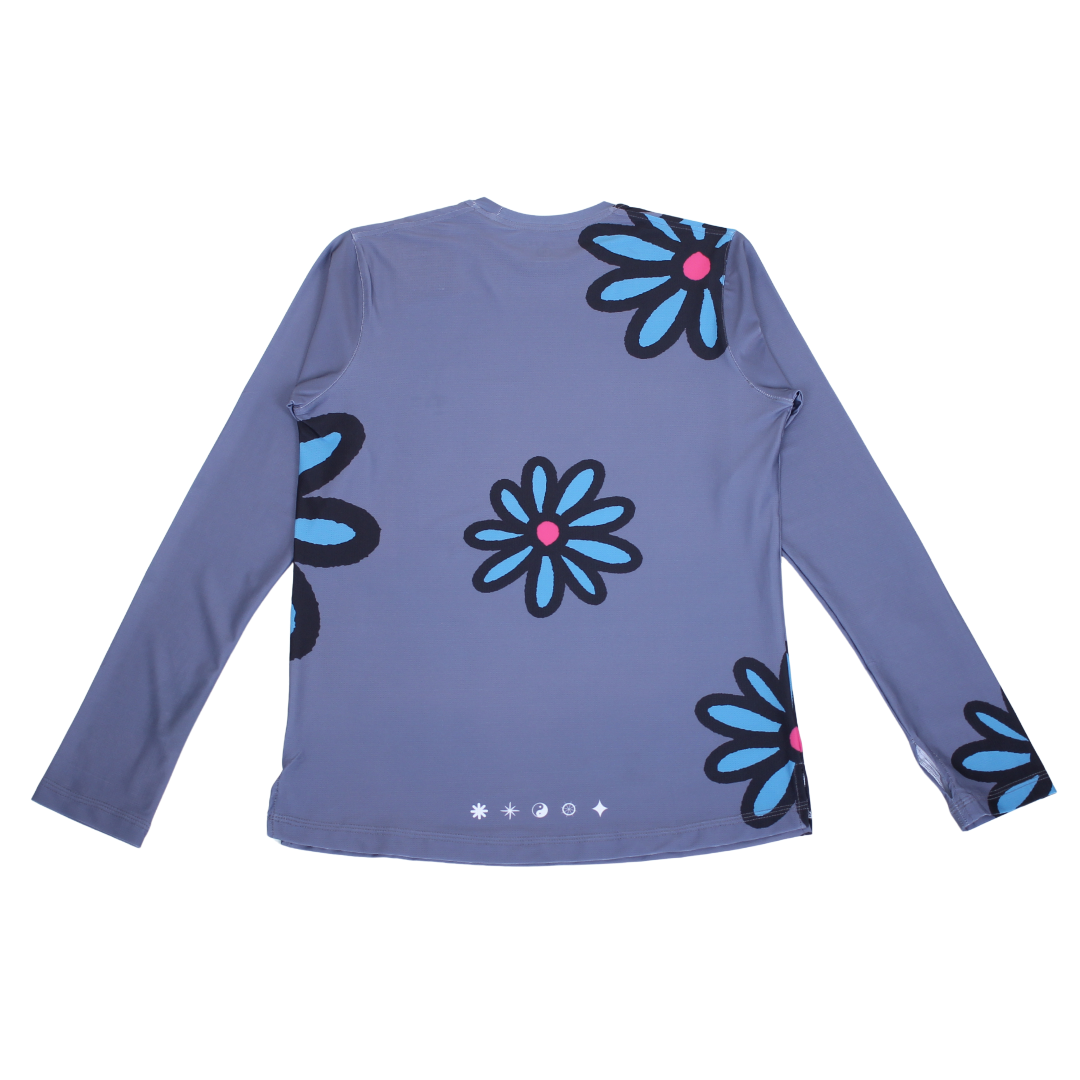 GRIS LONG SLEVEE WOMEN - Easy Sunday Running