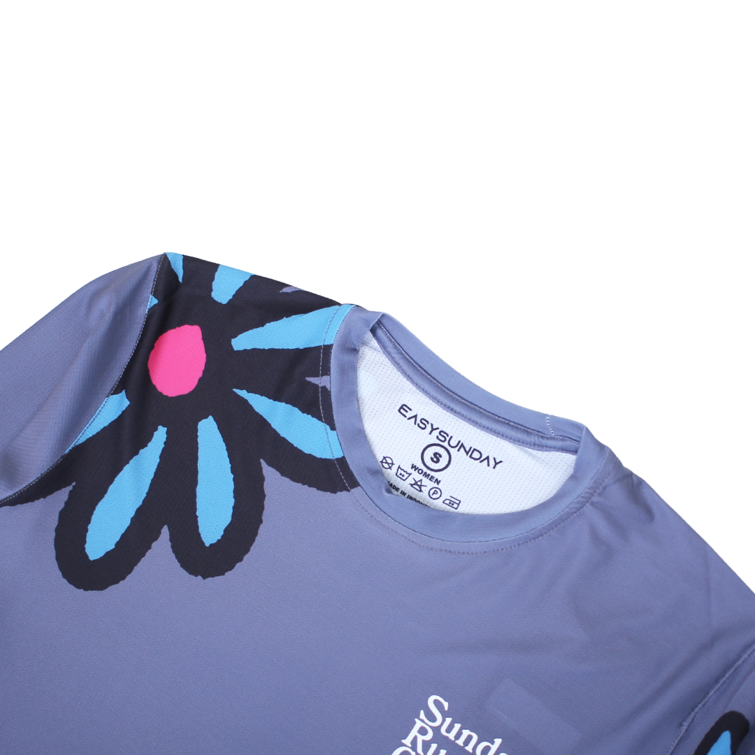GRIS LONG SLEVEE WOMEN - Easy Sunday Running